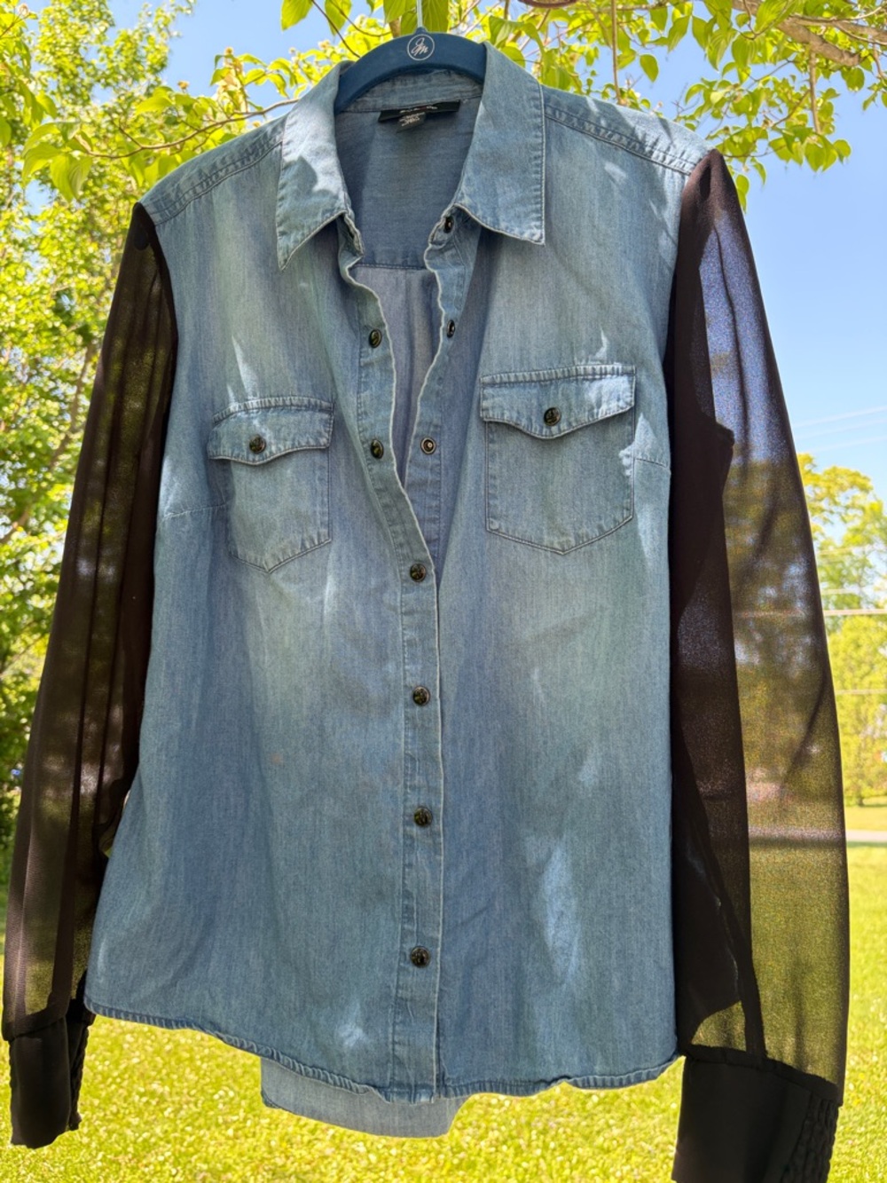 100% cotton Style & Co. button down